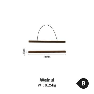 Italian Pantry™️ Walnut 30cm Italian Pantry™️ Hanging Wood Poster