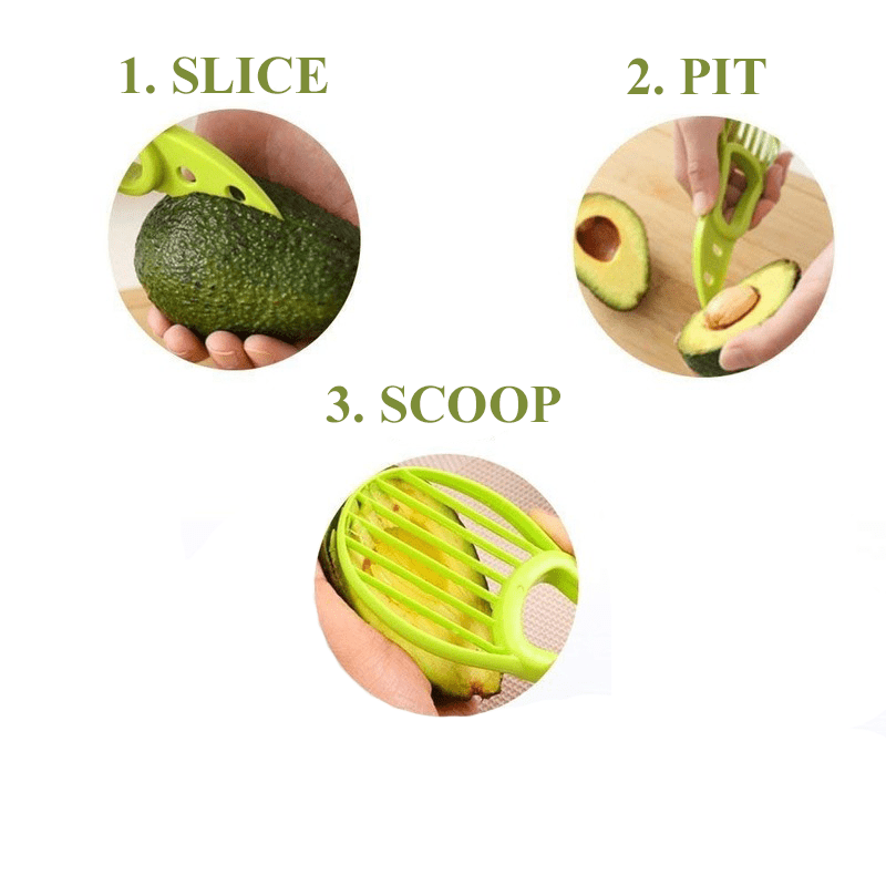 ItalianPantry™ | A Modern Italian Home.  Scoop green Italian Pantry™️ Avocado Peeler